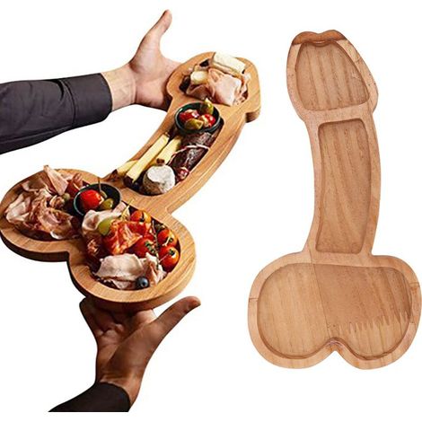 Planche Apéritif en Bois Composite Forme Cor d'Abondance pour Cadeau de Pendaison de Crémaillère (1/5)