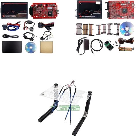 Herramienta de reparación de ECU, uso ilimitado, multilingüe, compatible con KTAG V7.020-KESS V5.017, marco LED KESS KTAG (1/2)