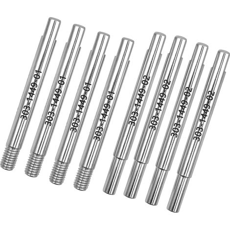 8PCS Goupilles de Guidage pour Compresseur V6 3.0L V8 5.0L Kit d'Installation de Superchargeur. Remplace 303-1449-01 Fileté et 303-1449-02 Non Fileté pour Moteurs (1/5)