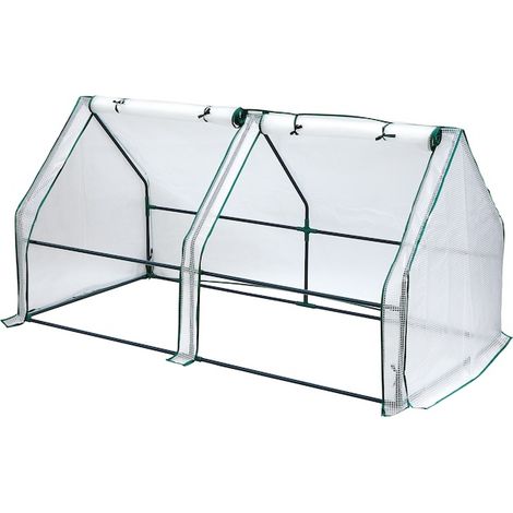 Gewächshaus mit flexiblen Rahmen L.180xT.90xH.90 cm JANY FRANCE