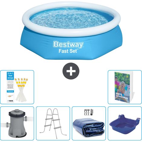 Bestway Fast Set Rund - 244x61 cm - 7-teilig S318 (1/5)
