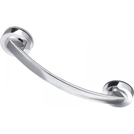 Barre d'appui de douche Barres d'appui à ventouse de 30 cm pour douche de salle de bain Poignée de sécurité de douche amovible Poignée de baignoire robuste pour personnes âgées Mains courantes (1/4)