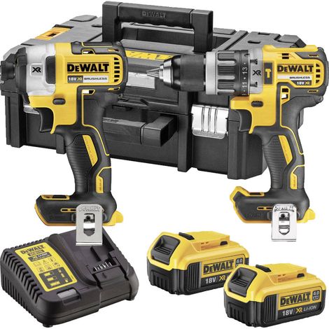 DeWALT DCK266M2T 18V Brushless Hammer Drill And Impact Driver Kit With 2 x 4.0Ah (1/6)