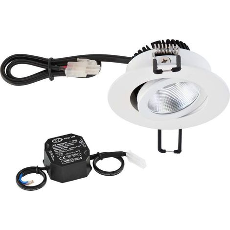 EVN SPOT LED ENCASTRABLE BLANC 3000 K 8,4 W 377381