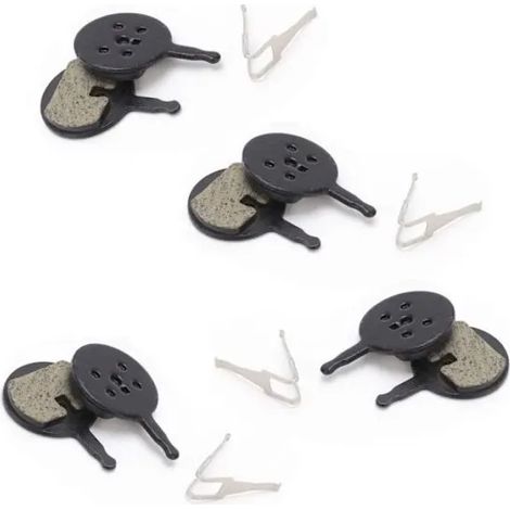 Convient aux plaquettes de frein à disque de VTT, lot de 4 plaquettes de frein à disque VTT BB5 en résine semi-métallique M446 (1/4)