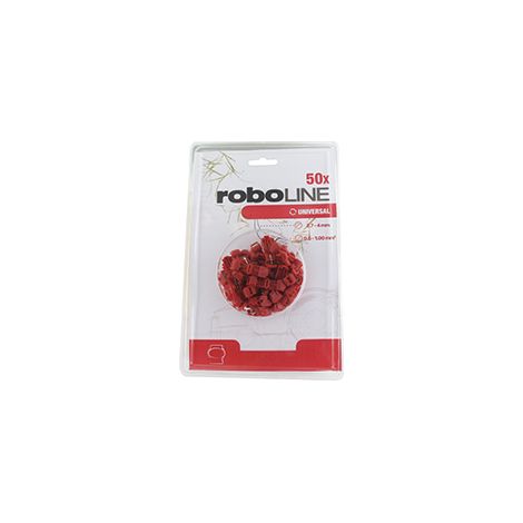 Blister De 50 Raccords De Connexion Câble/chargeur à Sertir Pour Tondeuses Robot. Pour Câbles De Section 0,5 Et 1 Mm² Et D'un Di