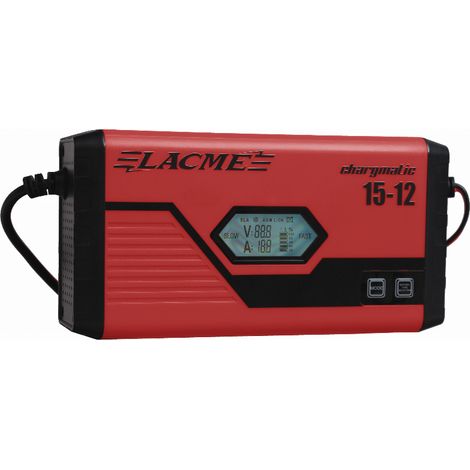 Cargador de baterías LACME Chargmatic 1512 Para baterías de 12 V de 30 a 300 Ah - 508900