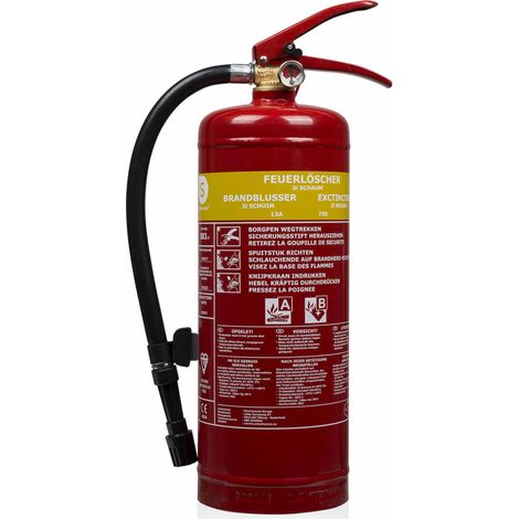 Smartwares FEX-15230 roter Schaumlöscher 3 Liter