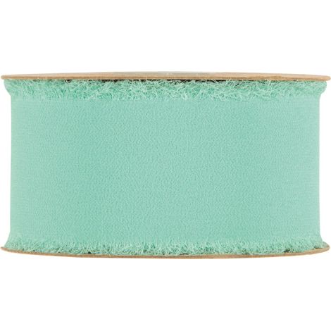 Piovaccari Nastro Organdy Ribbon H 50 Mm 10 Mt Light Tiffany