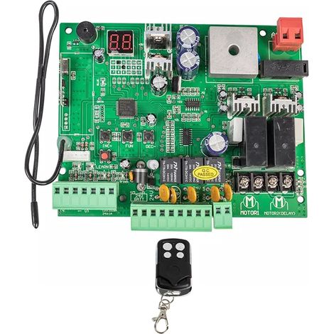 Kit d'ouvre-portes automatiques Carte 12V/24V for panneau de commande d'ouvre-porte pivotant à Double bras automatique système de Center de contrôle intelligent remplacer les raccords pour accessoires (1/5)