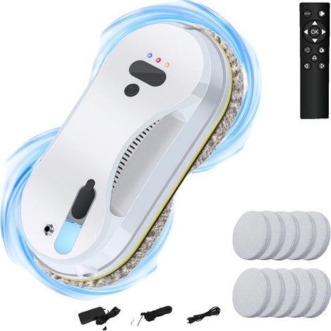 Fensterputzroboter, hohe Saugkraft, Fernbedienungsfunktion, 3800 Pa (Wassersprühversion), Ja-b (1/2)