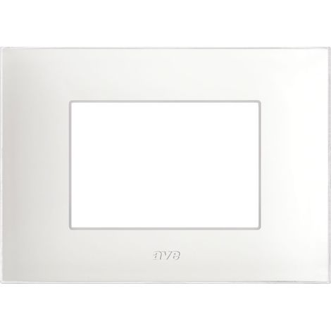 Placca Young 44 Bianco Opaco 3M AVE 44PJ03BO