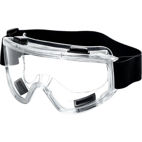 Beschlagfreie Schutzbrille, kratzfeste Überbrille, ideal für Heimwerkerarbeiten, Chemie, Bauarbeiten und Baustellen – für Damen und Herren