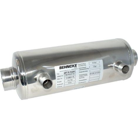 Behncke AWT 100-40 Schwimmbad Wärmetauscher 40 kW