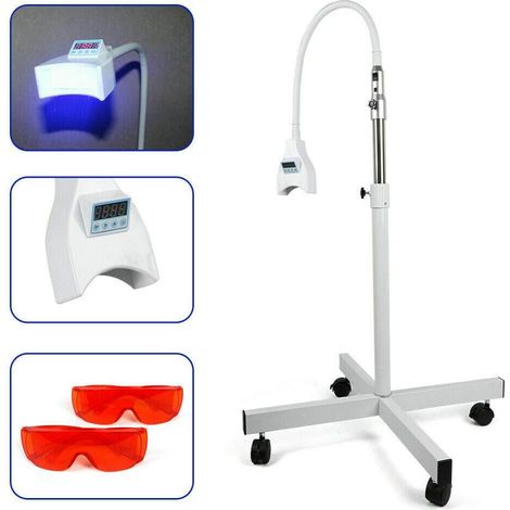 Dental Zahnweiss Tooth Whitening Zahnweiß Bleaching Lampe LED Zahnlampe Zahnaufhellung Licht Kaltlichtbeschleuniger
