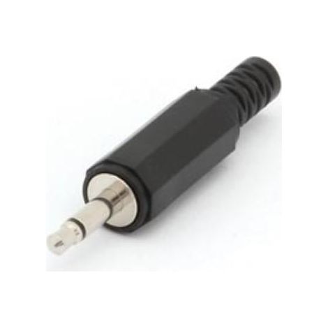 10 Jack Male 3 5mm Mono Plastique Noir