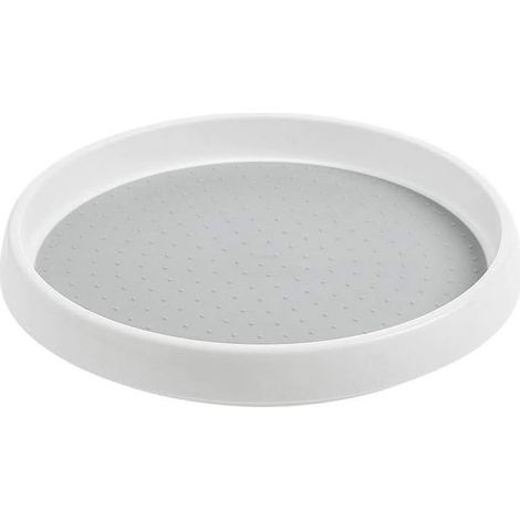 Plateau à épices rotatif en plastique, carrousel à épices pour placard de cuisine, 24,5 cm x 3,5 cm (1/5)