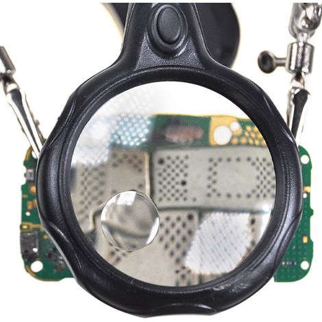 Loupe à pince LED pour réparation, outil de réparation de cartes mères et de matériel électronique. (1/5)