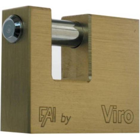 VIRO 505 LUCCHETTO FAI P/SERRANDA 50MM OTTONE