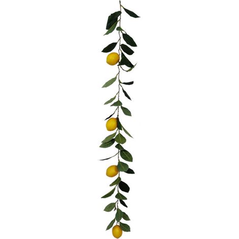 Guirlande de citronniers artificiels, fausses branches vertes, 100 cm, décoration intérieure