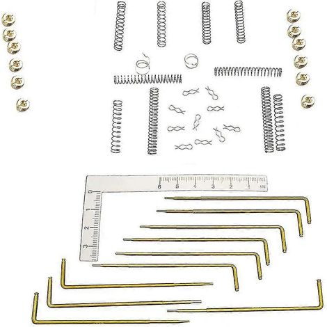 Gicleurs, tiges et ressorts de réglage pour carburateur EDELBROCK 1407, 1410, 1412 et 1413 (1/4)
