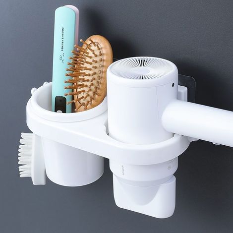 Soporte de pared para secador de pelo