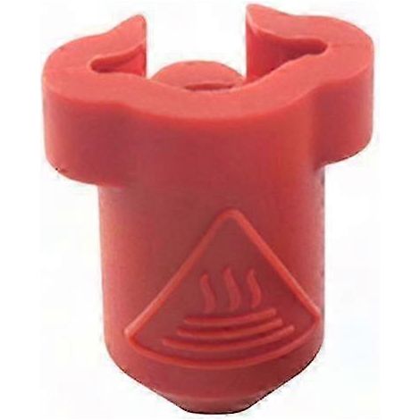 6x Hochtemperatur-Silikondichtungen (300 °C) für K1 3D-Drucker, Heizblock- und Düsenschutz, Rot (1/5)