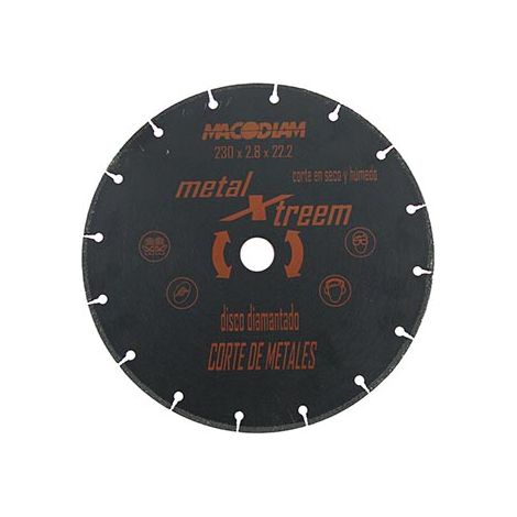 DISCO DIAMANTADO CORTE METALES METAL X/230 - 9621193 (1/2)