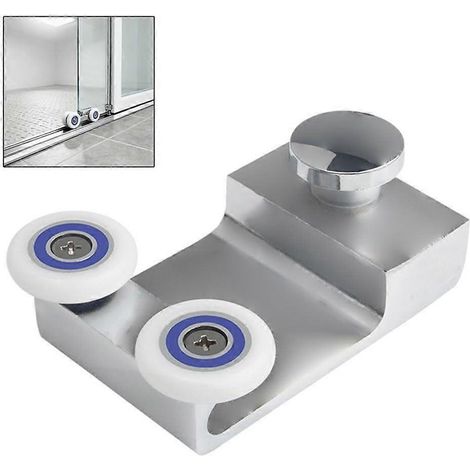 Poignées de rechange pour portes de douche en verre, poignée de tirage 440 mm, porte-serviettes intérieure/extérieure (1/5)