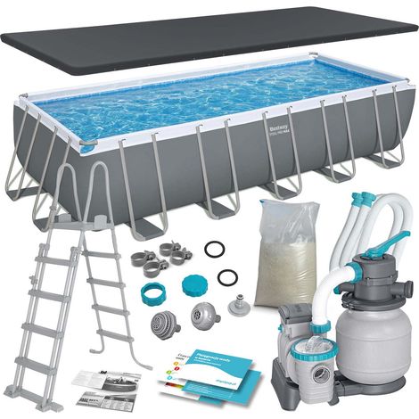 Rahmen-Gartenpool 640 x 274 x 132 cm 12-in-1 Bestway 5612B