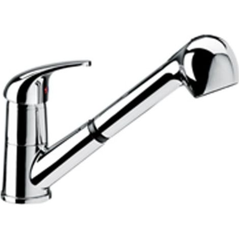 RUBINETTERIA PAFFONI Nettuno Due rubinetto cucina con doccia estraibile codice prod: ND183CR (1/2)