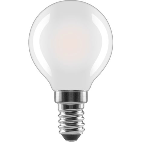 AMP. FIL. LED, E14, 470LM REMP. 40W, AMP. GOUTTE,BLC CHD,MTE,RA90,RÉG. XAVAX (1/4)