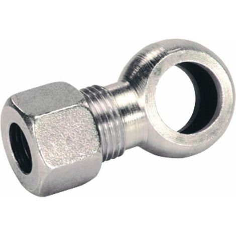 Raccord Banjo 1/2' pour tube bondérisé 15L – Écrou œil – Connexion sécurisée – Diamètre 1/2' – Longueur 44,5 mm (1/2)