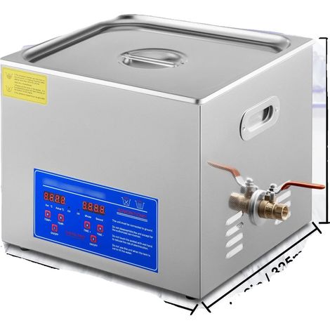 Nettoyeur Ultrasonique, Nettoyage en Profondeur, Design Convivial, 15L (1/2)