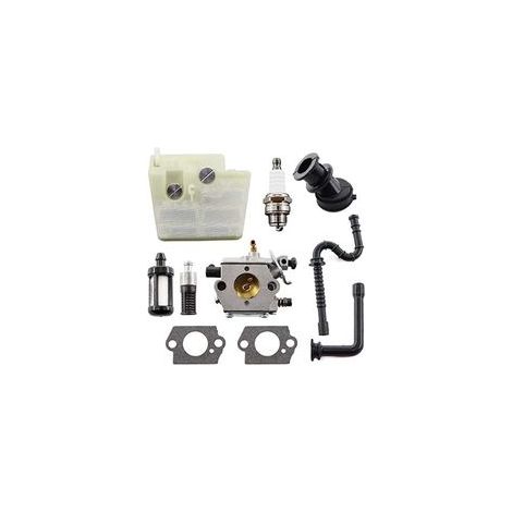 Carburateur STIHL MS240 MS260 – Filtre à air, filtre à essence, bougie, tuyau – Remplace Walbro WT194 pour tronçonneuse (1/5)