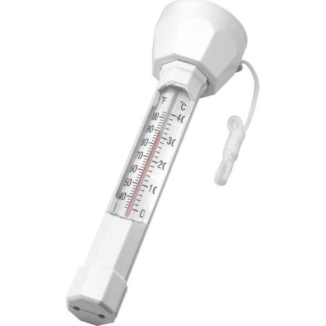 Grande piscine flottante par  thermomètre de température de l'eau  avec de la ficelle, thermomètres, résistant aux chocs pour tous les & piscines, spas, Hot Tubs, Aquariums etc-LIAIKI (1/4)
