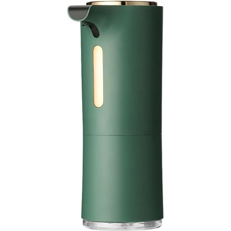 Longziming - Distributeur de savon automatique vert à induction infrarouge pour salle de bain – Hygiénique et facile à utiliser (1/5)