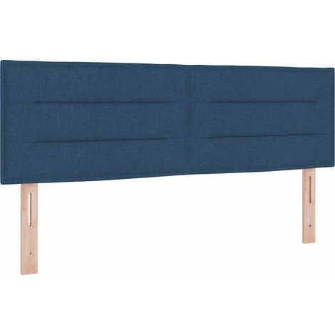 Maison Exclusive - Testiera Blu 160 cm Tessuto
