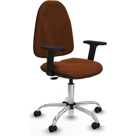 Piqueras et Crespo B2D05RF Silla de oficina marrón confortable
