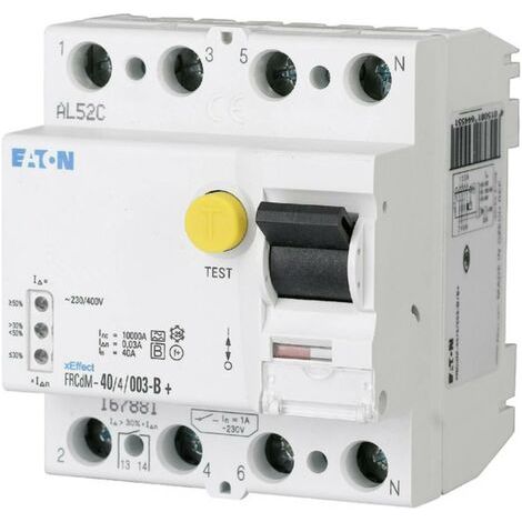 Eaton FRCDM-40/4/003-G/B+ interrupteur différentiel incolore (1/3)