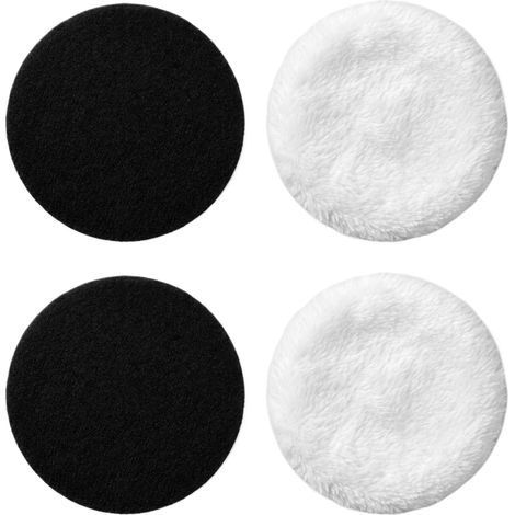 4 Pièces Tampons de Polish Voiture, Pad Polissage 125mm (1/5)