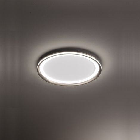 Plafonnier Led Edge Gris Titane 66W Perenz En Aluminium (1/4)