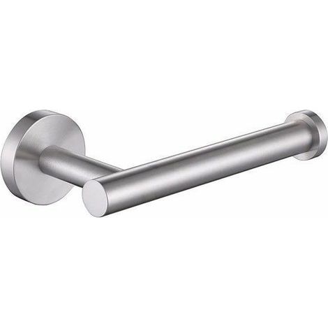 Wall Mounted Toilet Paper Holder 304 Stainless Steel Polished Finish Toilet Paper Holder, Silver Color