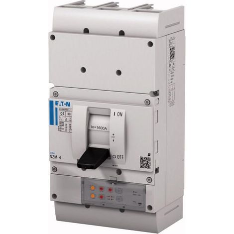 NZM4 50kA 3P 1250A défaut de terre IEC 000193313 EATON NZMN4 VX1250 T