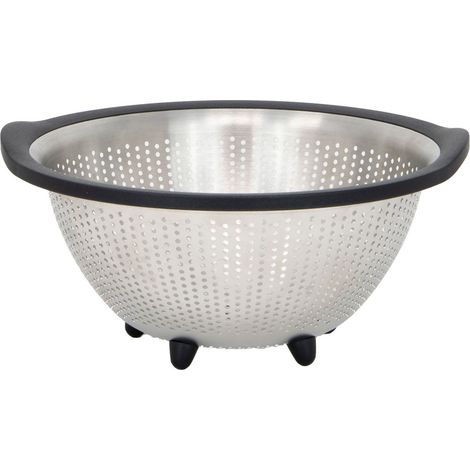 Scolapasta Colapasta in Acciaio con Menico e Piedi 23 cm