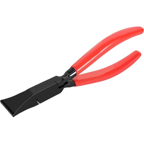 Outil à mâchoire plate fabriqué en alliage d'acier avec capacité de coupe de fil et poignée profilée pour des opérations sécurisées Pince en acier avec texture antidérapante