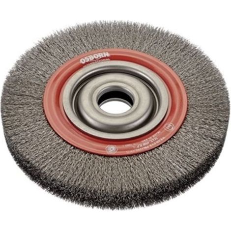 Lot 36 Brosses Circulaires Acier Ondule OSBORN D.50mm - Tige 6mm - ebavurage, Detartrage, Anti-Rouille (1/2)