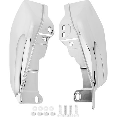 Pare-chaleur moto déflecteur d'air milieu cadre compatible Freewheeler 2017-2019 (électro-argenté) (1/5)
