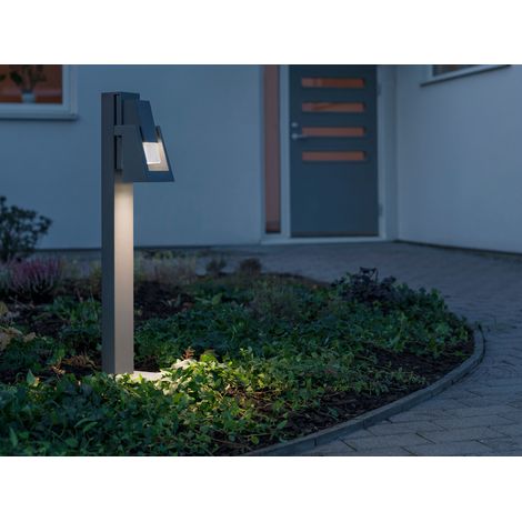 LED Wegeleuchte POTENZA, Aluminium Schwarz, Höhe 100cm (1/5)