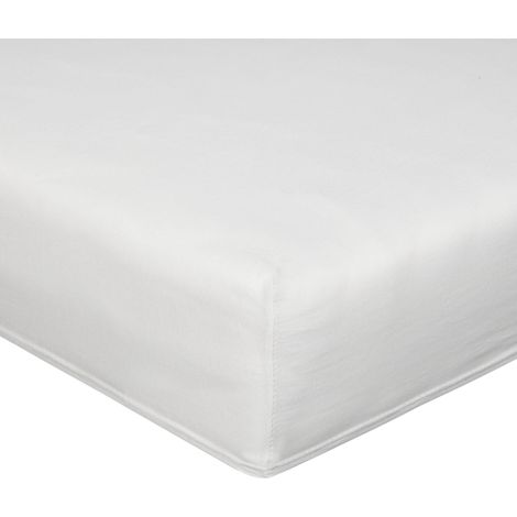 Sábana bajera ajustable Jersey 160x200 Parylux - Blanca (1/5)